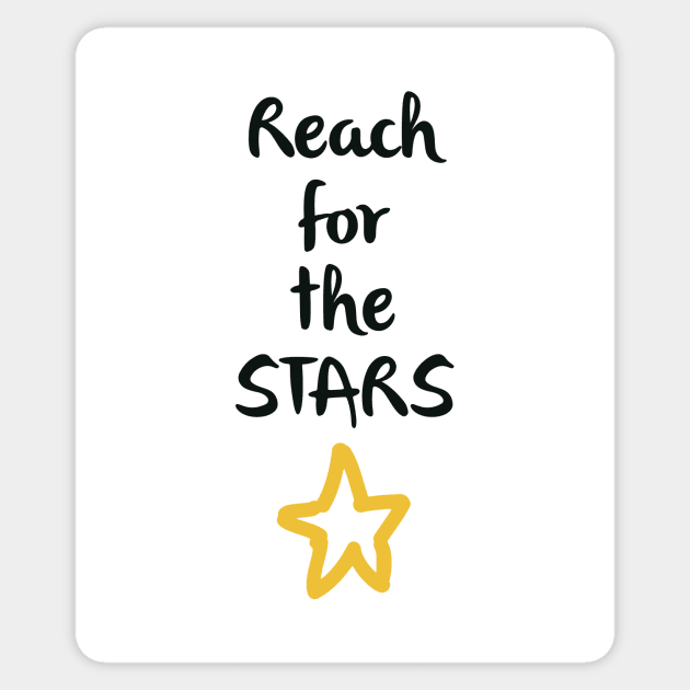 Reach For The Stars Sticker by deificusArt